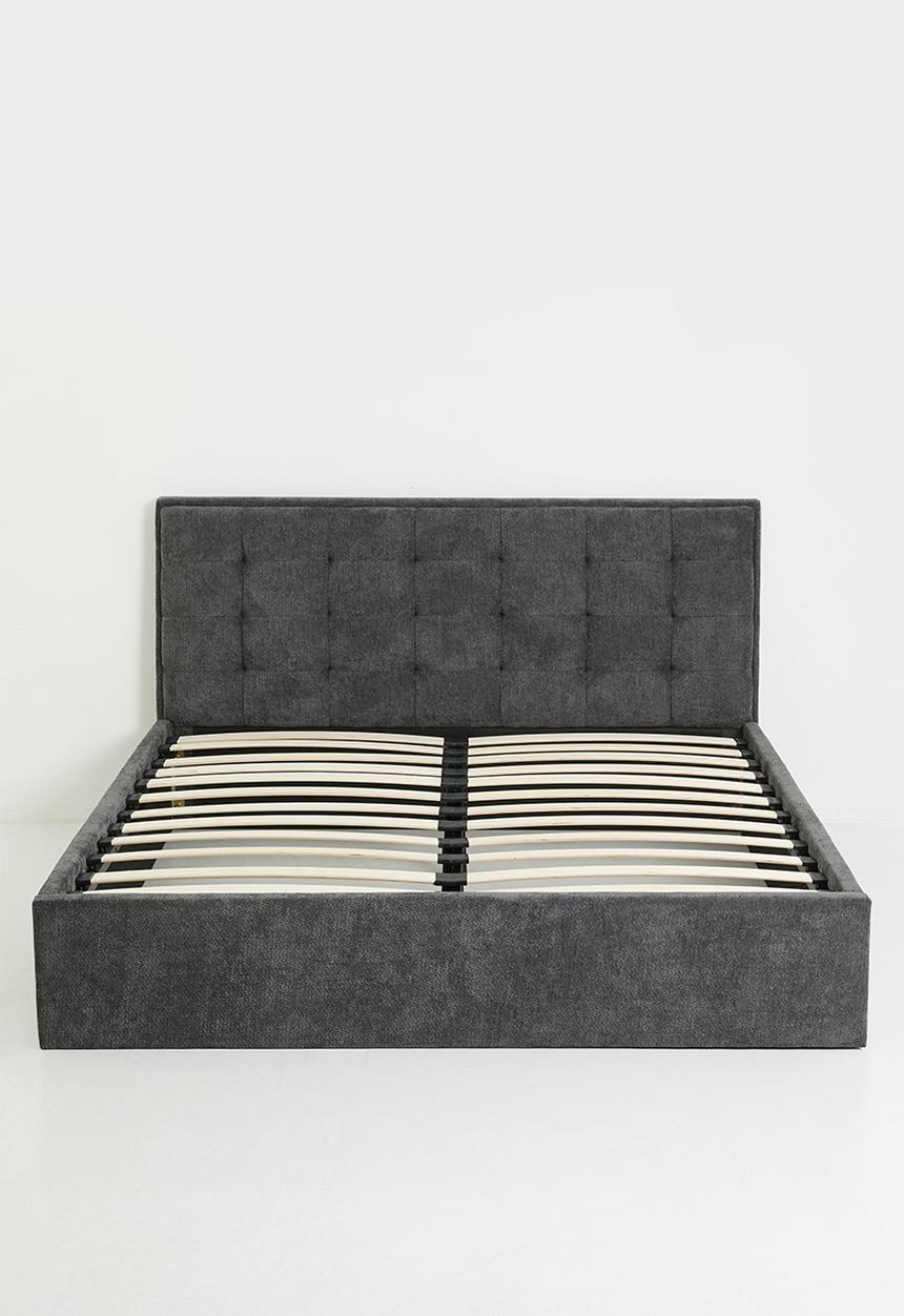 Sixth Floor - Kouva Upholstered Bed - Charcoal