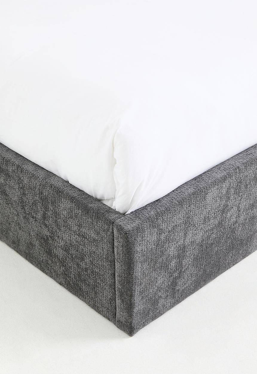 Sixth Floor - Kouva Upholstered Bed - Charcoal