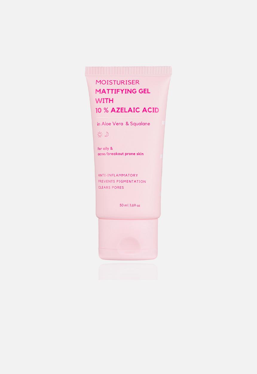 Standard Beauty - Mattifying Gel Moisturiser with 10% Azelaic Acid for Oily & Acne Prone