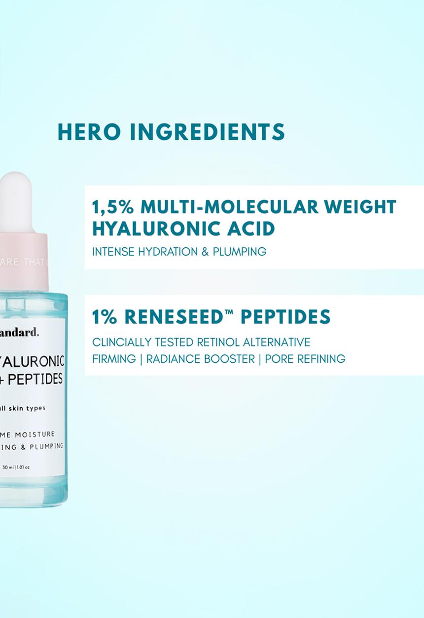 Standard Beauty - 1,5% Hyaluronic Acid with Peptides Serum