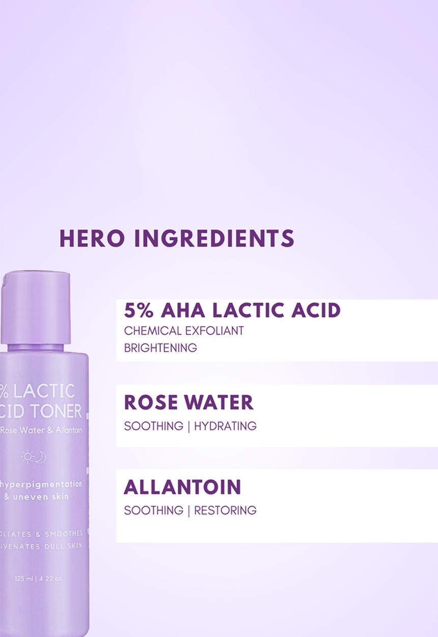 Standard Beauty - AHA Lactic Acid 5% Toner with Allantoin