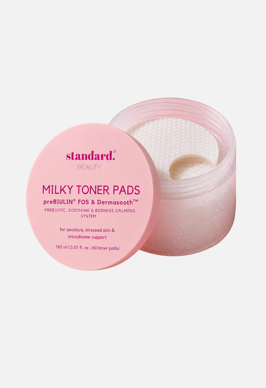 Standard Beauty - Milky Toner Pads with preBIULIN® & DermasoothTM