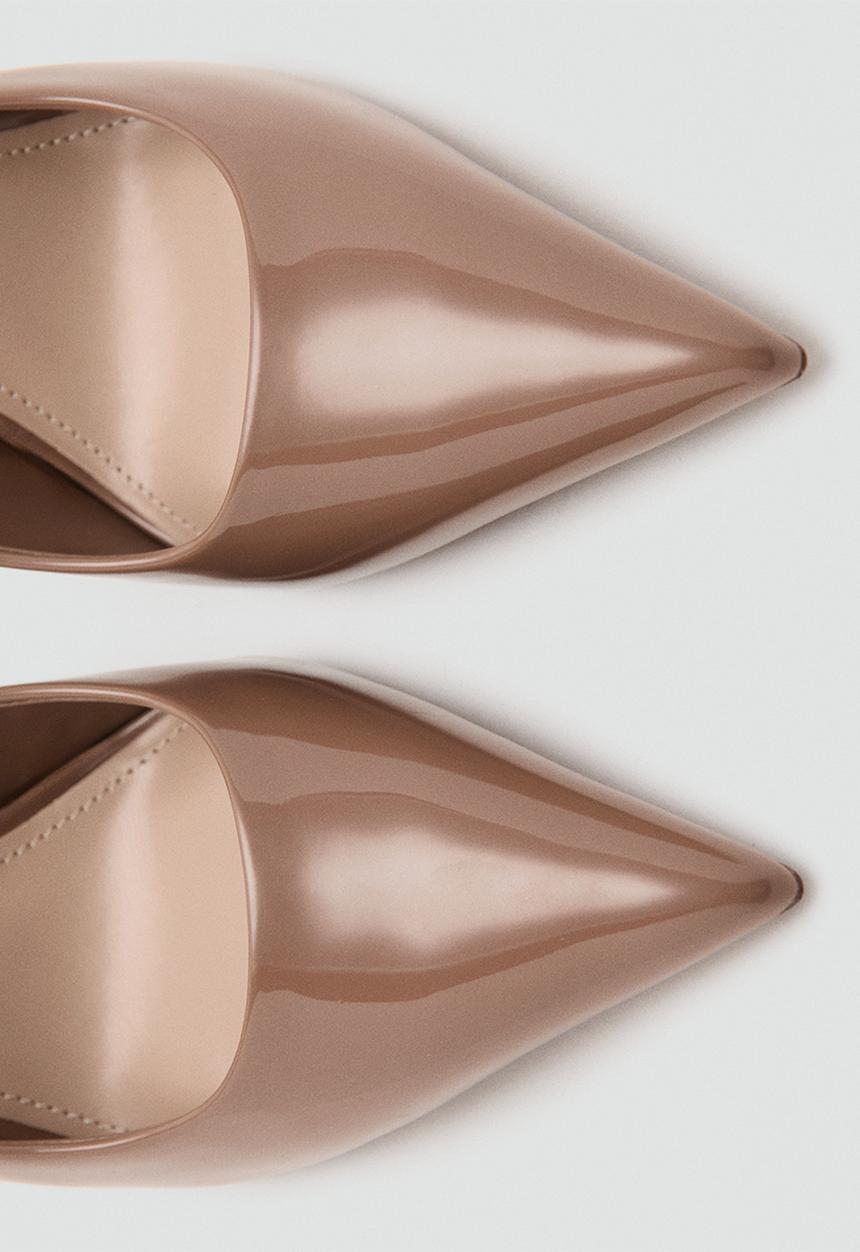 MANGO - Cuco slingback stiletto heel - light pastel pink