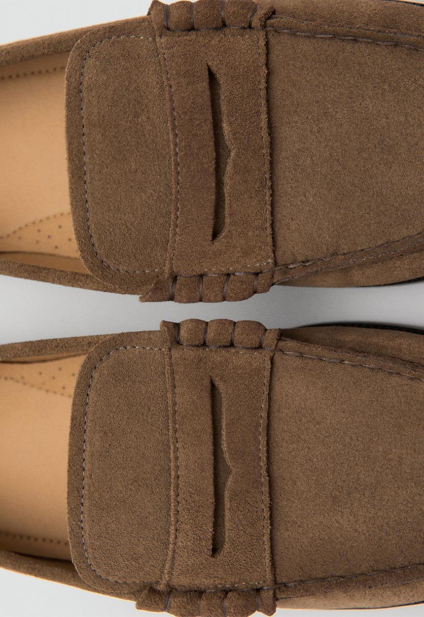 MANGO - Clasicsu loafer - light/pastel brown