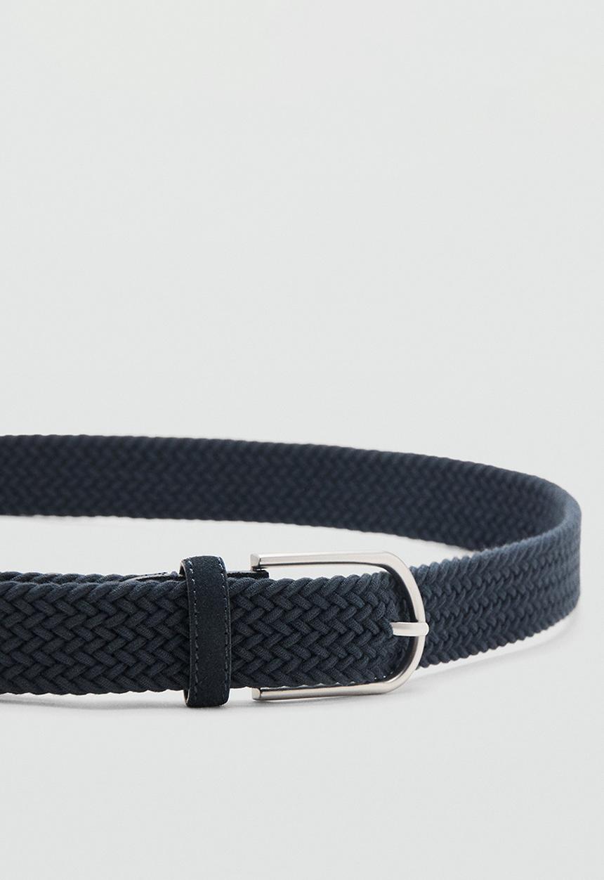 MANGO - Belt Elastic - Navy Blue