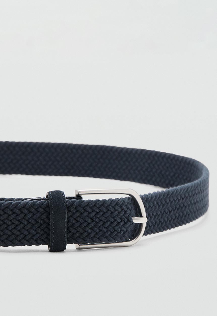 MANGO - Belt Elastic - Navy Blue