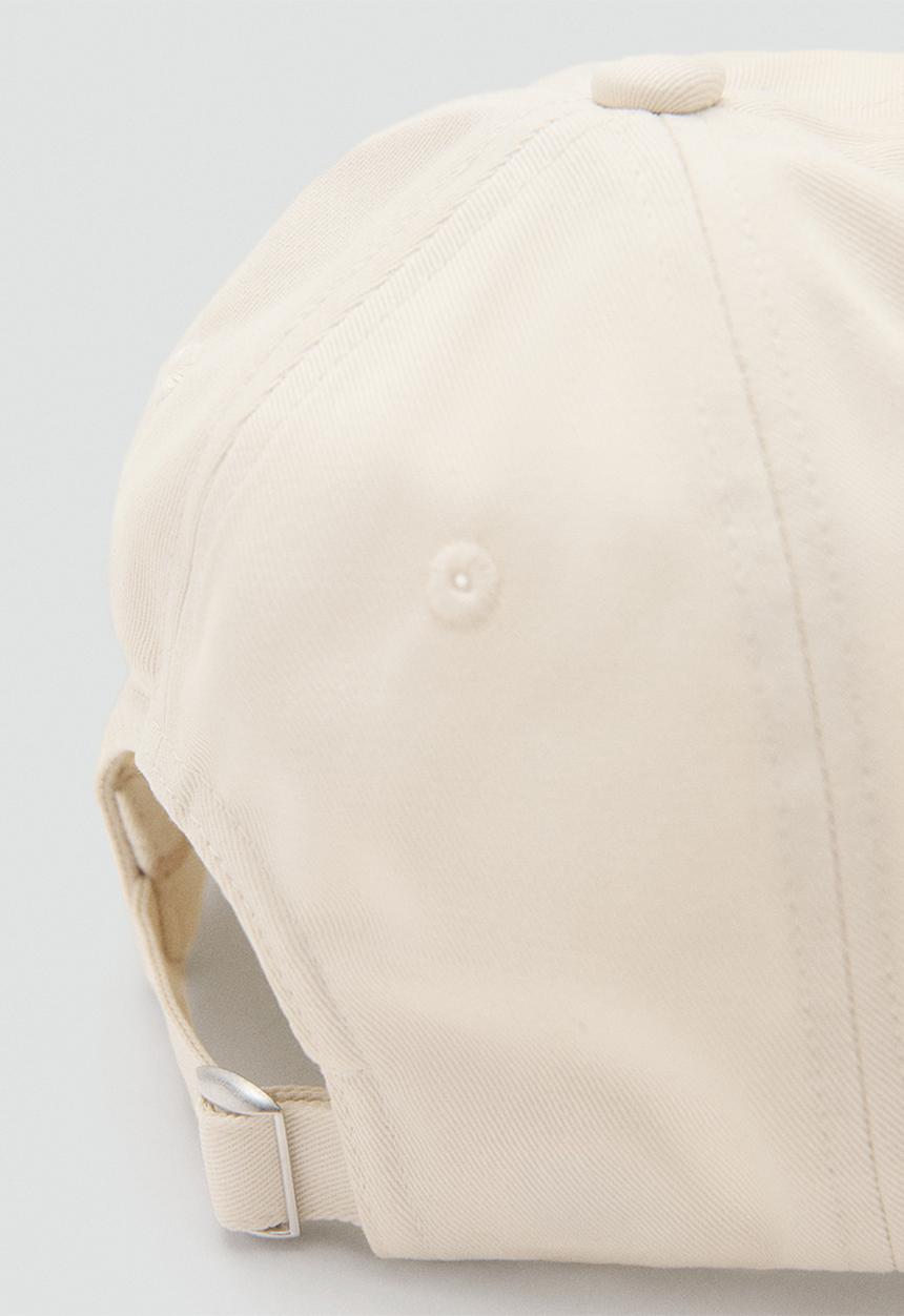 MANGO - Cap Basic - Natural