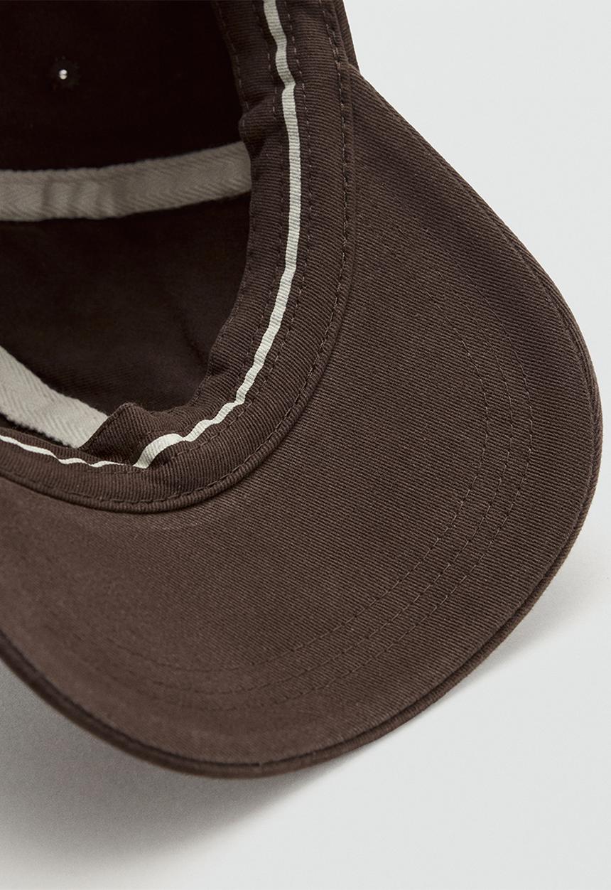 MANGO - Cap Basic - Brown
