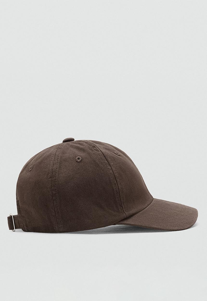MANGO - Cap Basic - Brown
