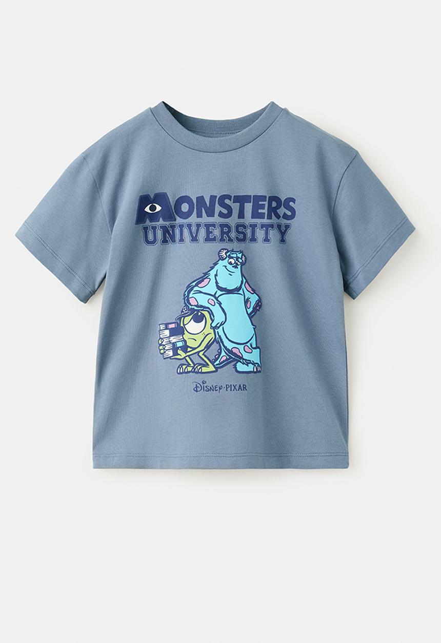 MANGO - T-Shirt Moncam3 - Medium Blue
