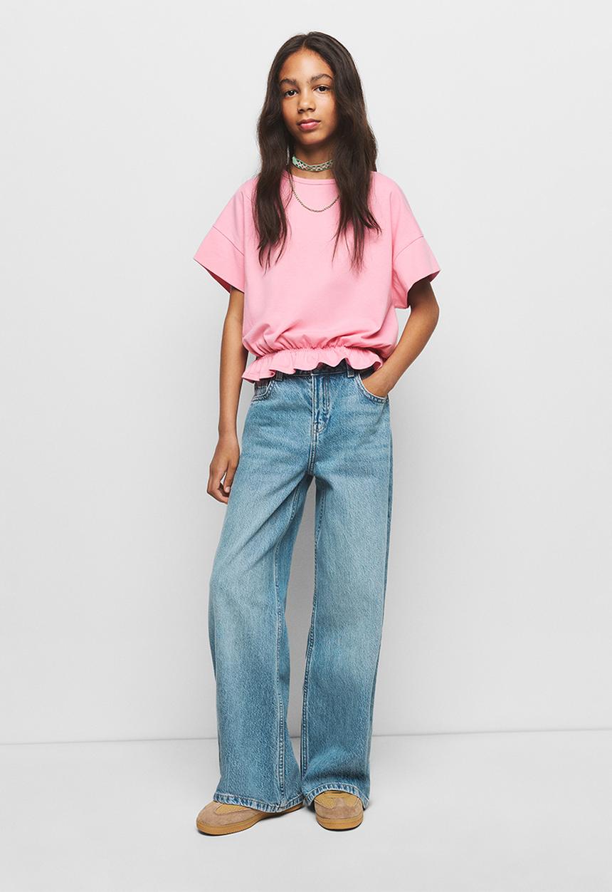 MANGO - T-Shirt Easy - Pink