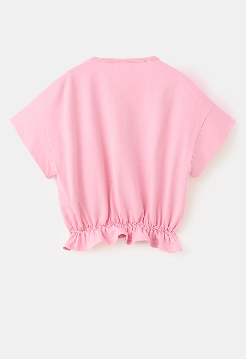 MANGO - T-Shirt Easy - Pink