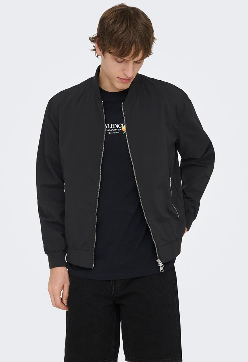 Only & Sons - Lando Life Bomber OTW Noos - Black