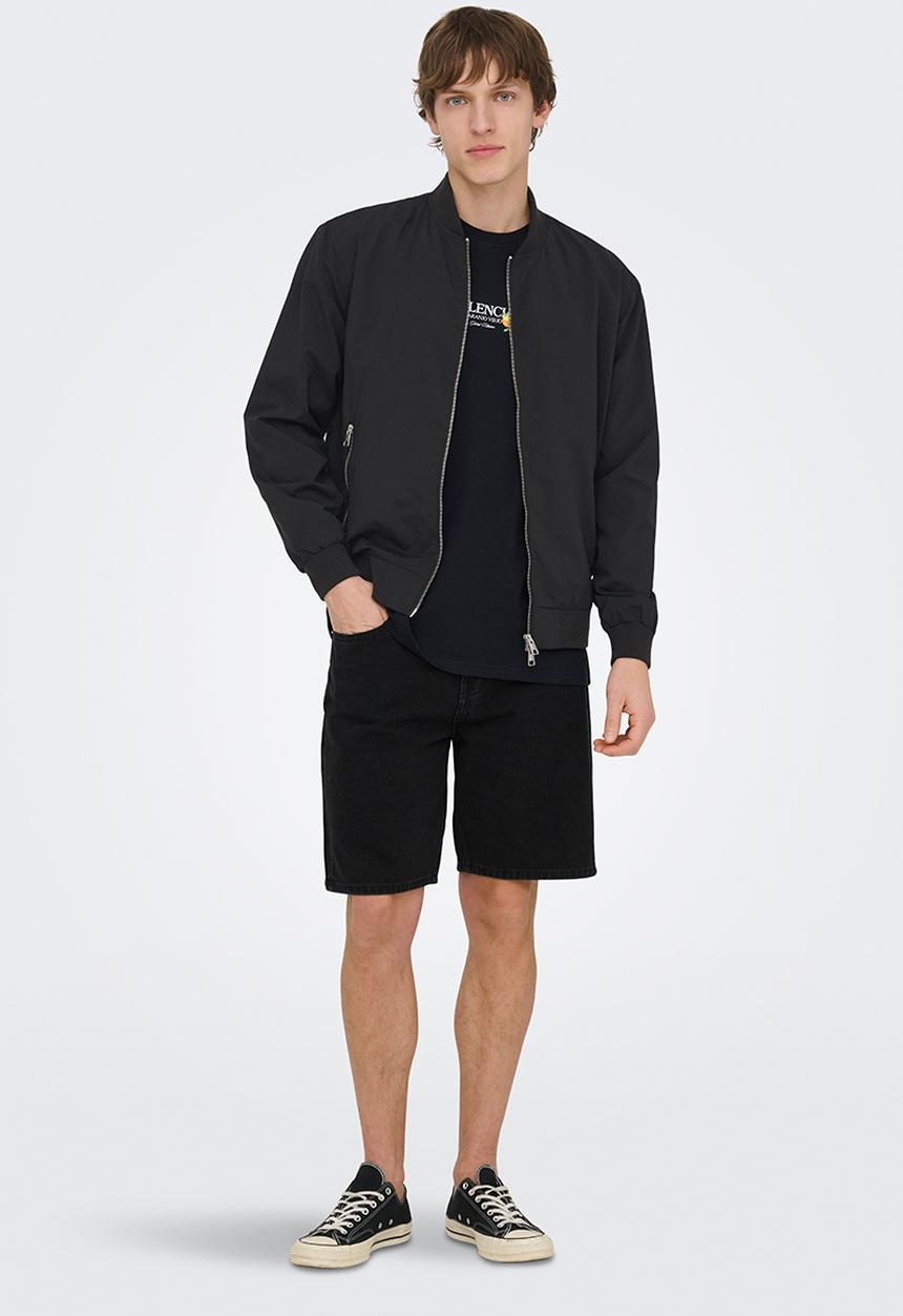 Only & Sons - Lando Life Bomber OTW Noos - Black