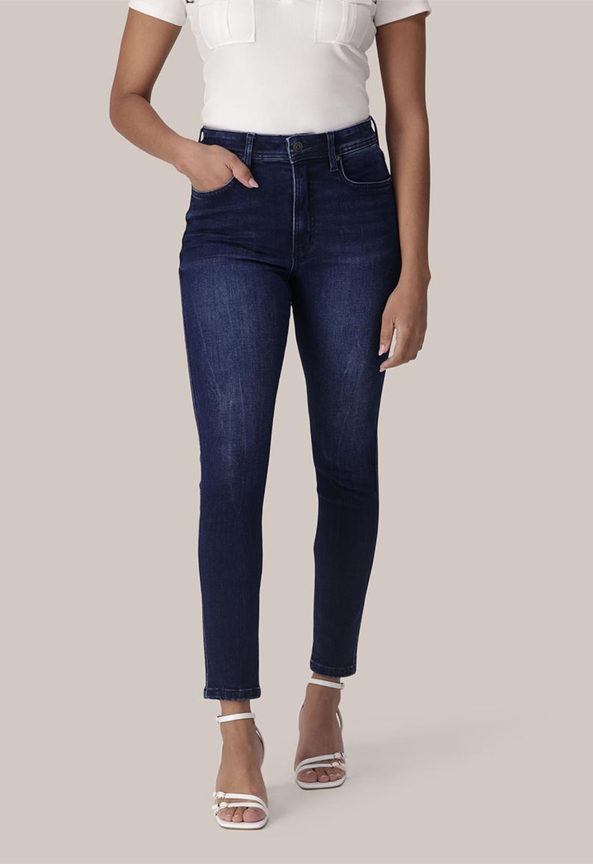 Forever New - Ashley mid-rise skinny jeans - dark wash