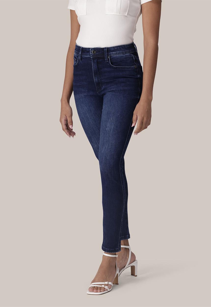 Forever New - Ashley mid-rise skinny jeans - dark wash