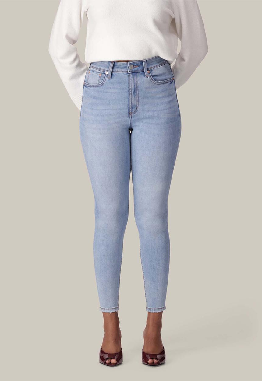 Forever New - Hayley high-rise sculpt skinny jeans in light wash