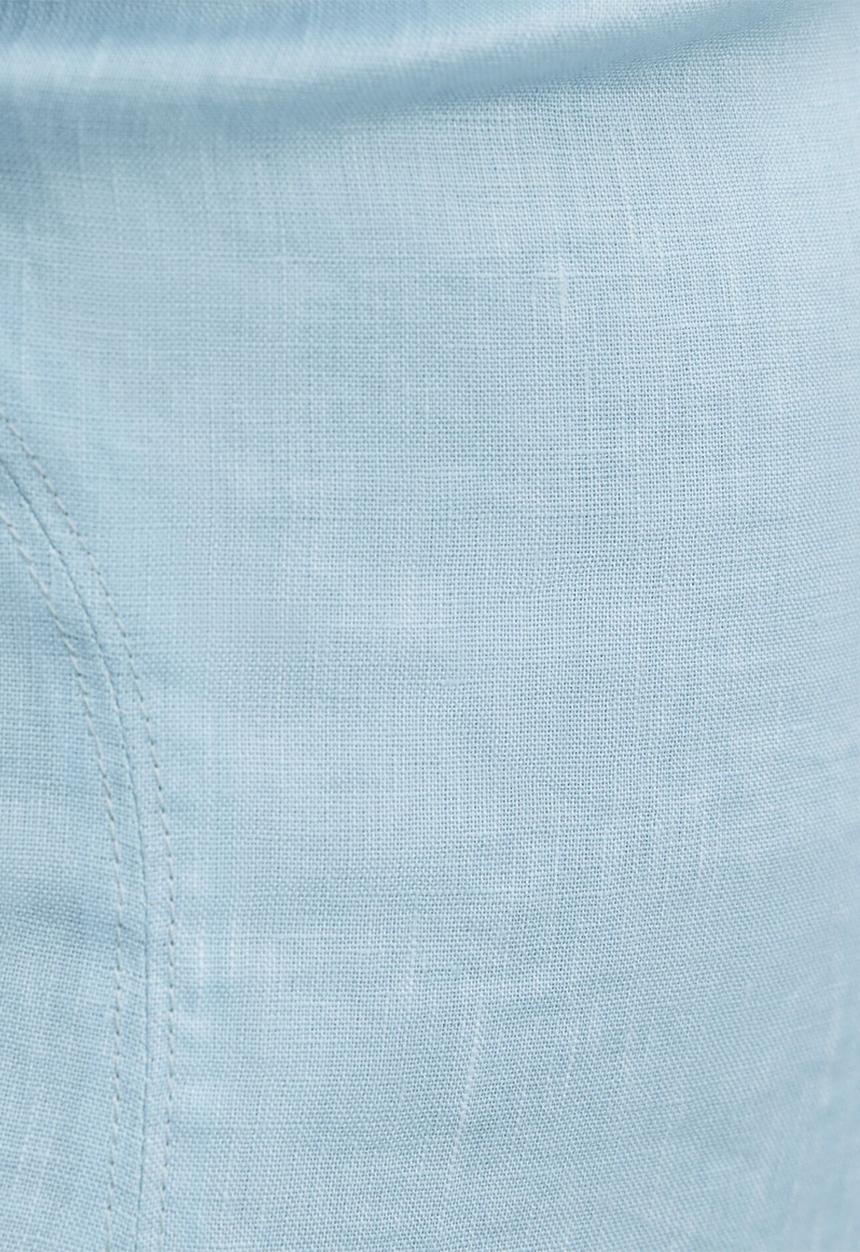 Forever New - Rue puff sleeve gathered midi dress -  seafoam aqua