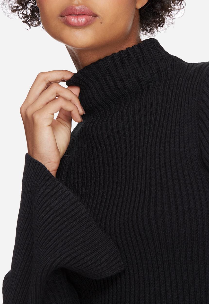 dailyfriday - Split sleeve funnel neck