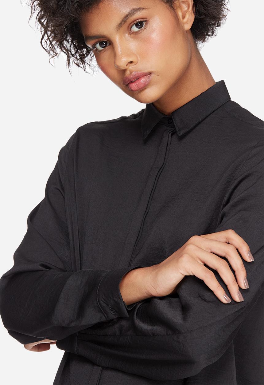 dailyfriday - Silky longer length shirt