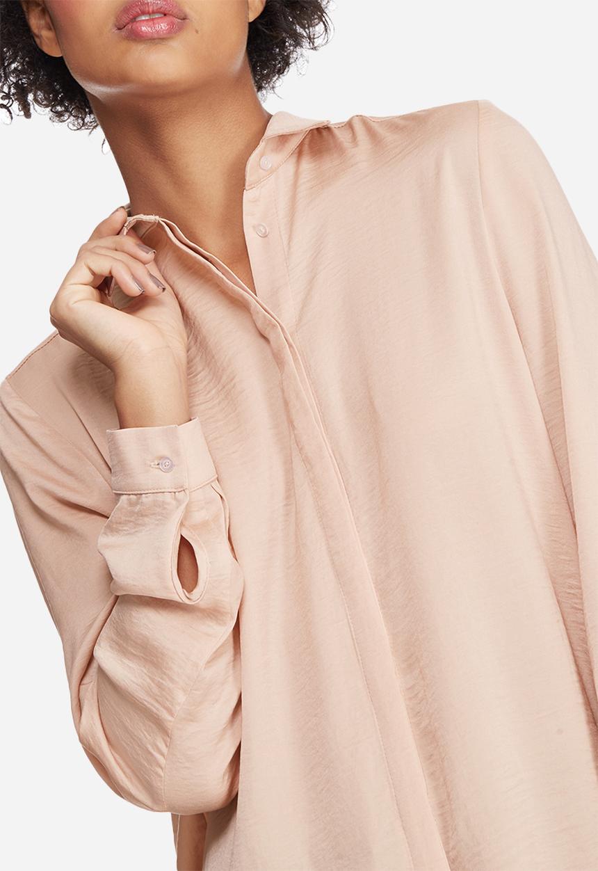 dailyfriday - Silky longer length shirt