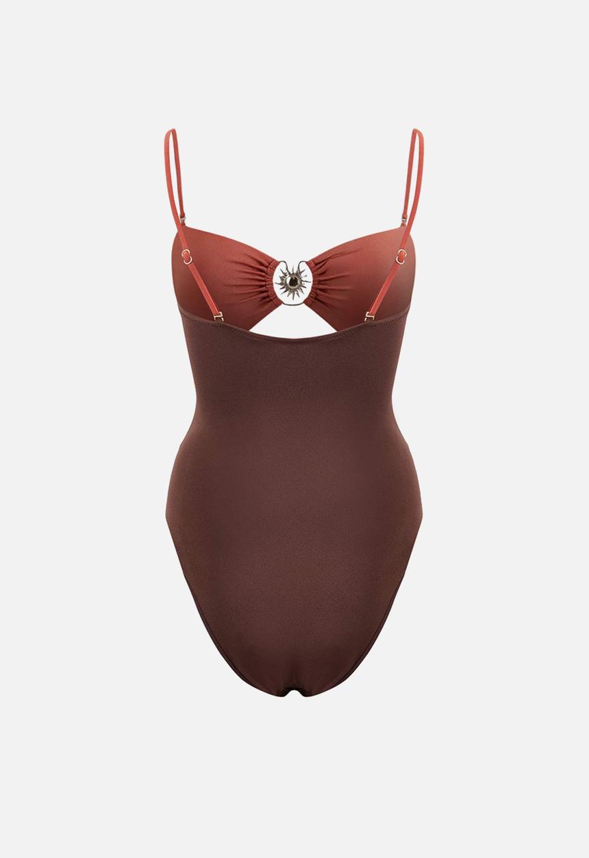 Trendyol - Color-blocked swimsuit - multicolor