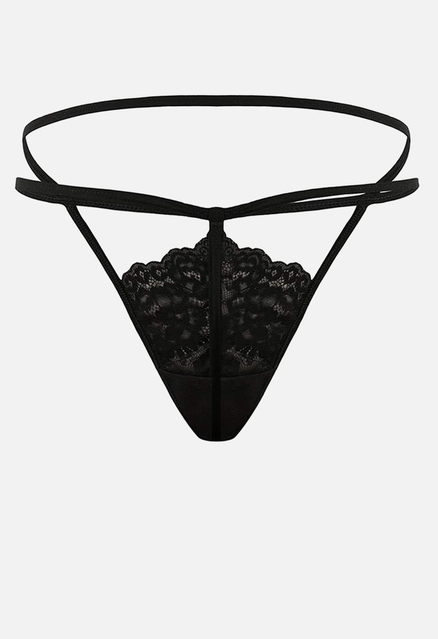 Trendyol - Tassel detailed babydoll - black