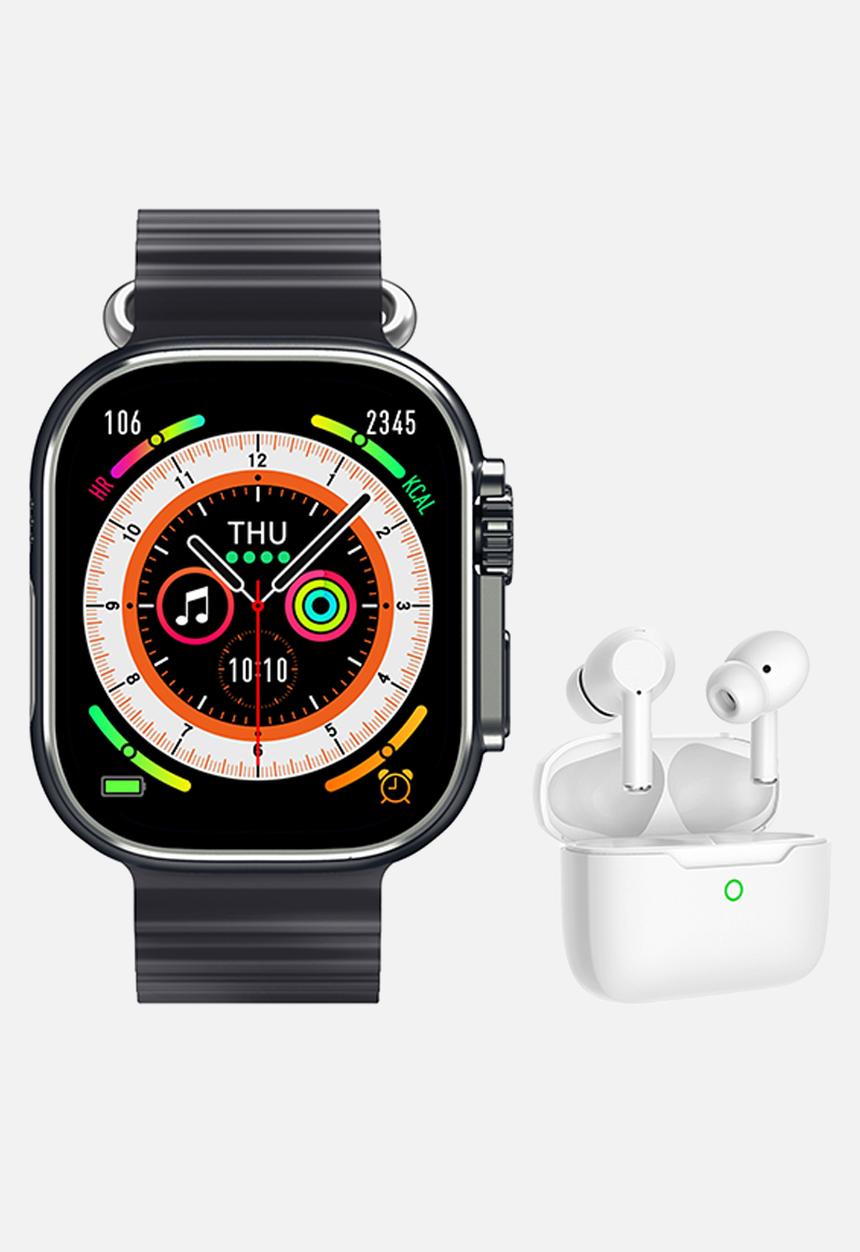 Daniel Klein - A8 ULTRA-1 Smart Watch Set - Black