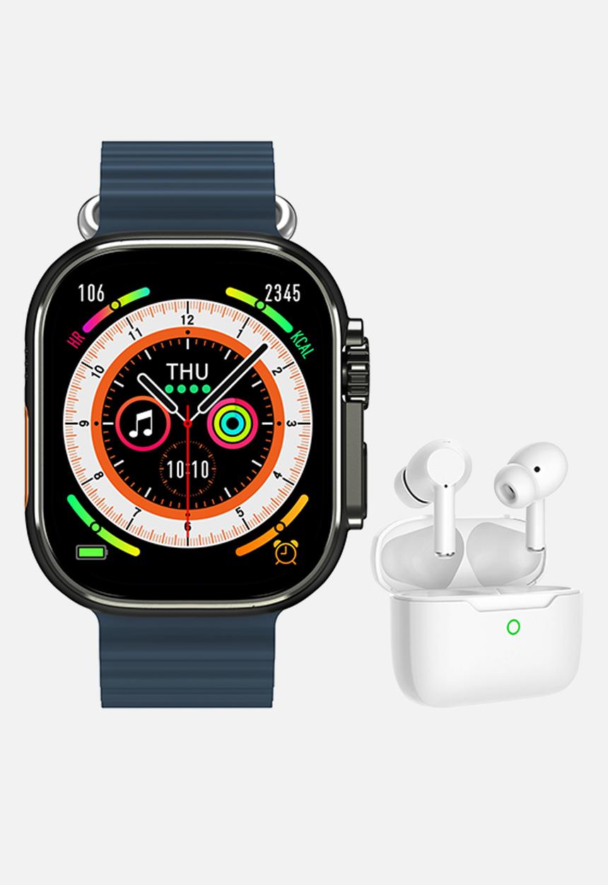Daniel Klein - A8 ULTRA-2 Smart Watch Set - Blue