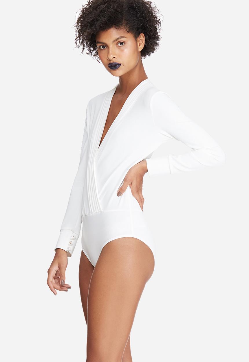 dailyfriday - Formal wrap bodysuit