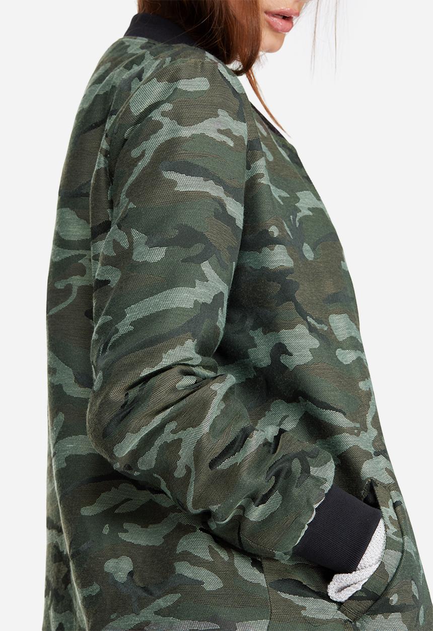 ONLY - Joyce camo jacquard bomber