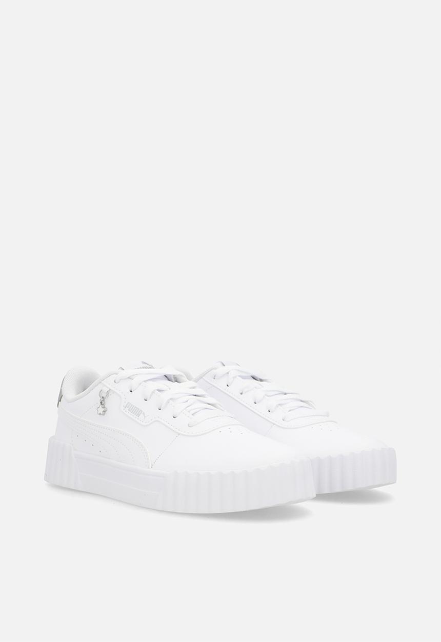 PUMA - Carina 3.0 Charm Jr - Puma White-Puma Silver