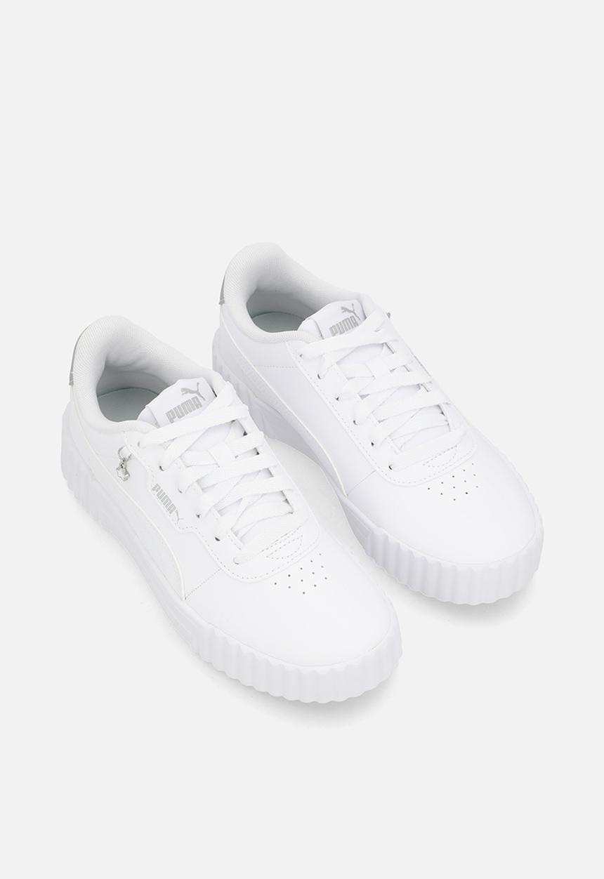 PUMA - Carina 3.0 Charm Jr - Puma White-Puma Silver