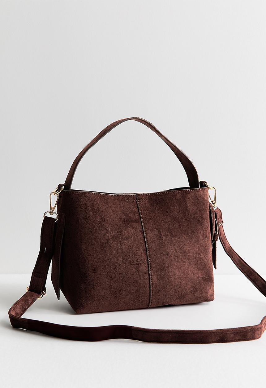 New Look - Marnie Buckle Sdt Ch - Dark Brown