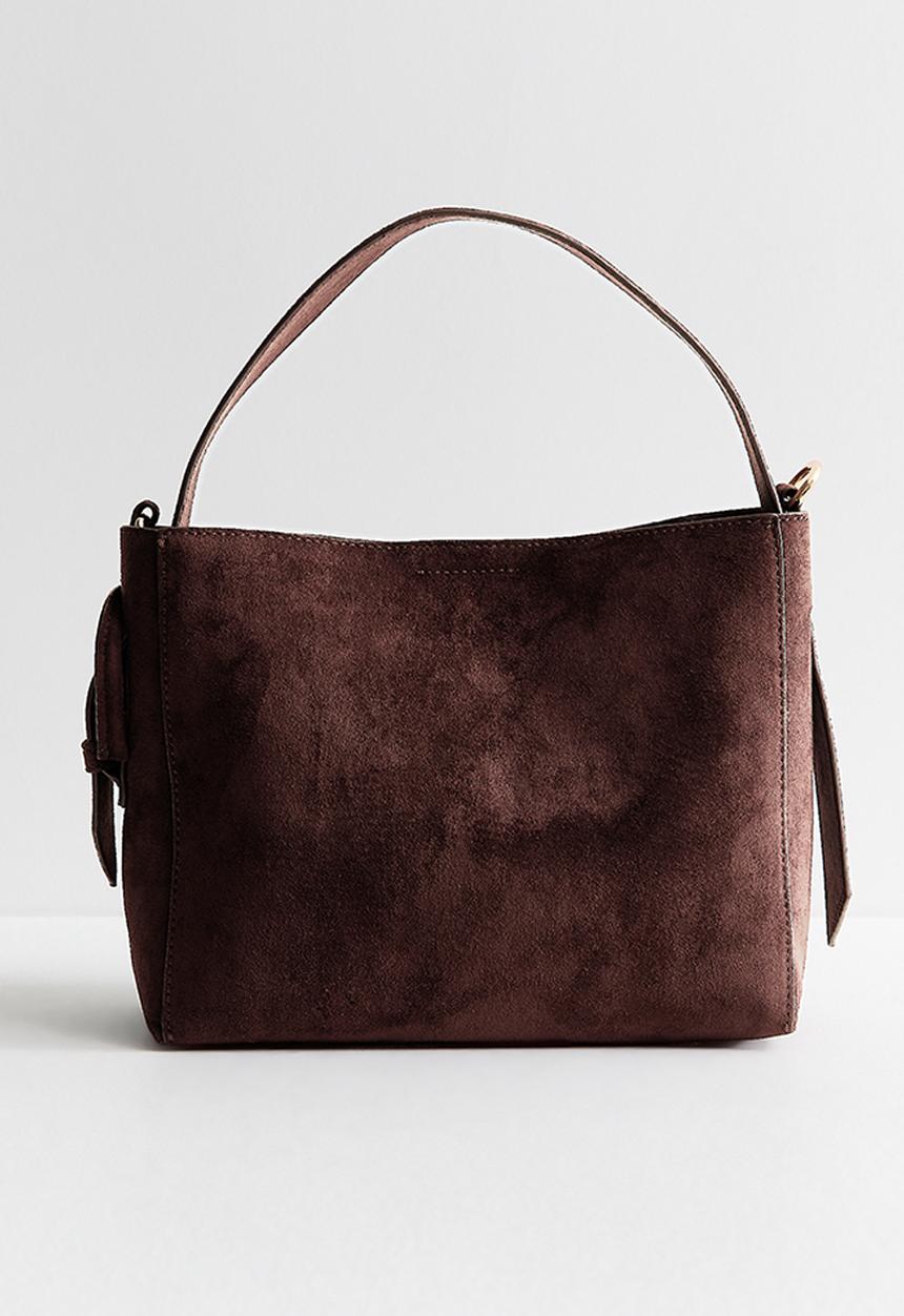 New Look - Marnie Buckle Sdt Ch - Dark Brown