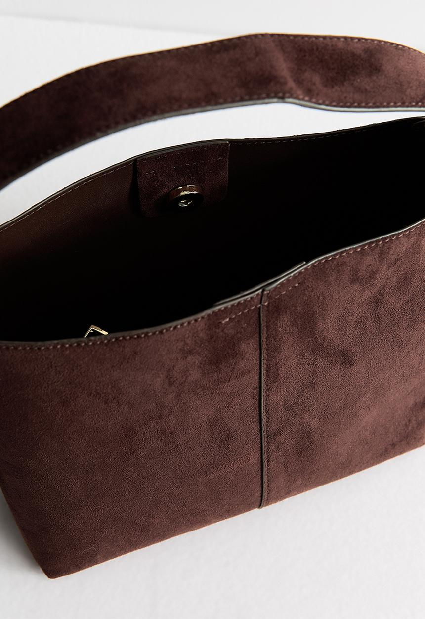 New Look - Marnie Buckle Sdt Ch - Dark Brown