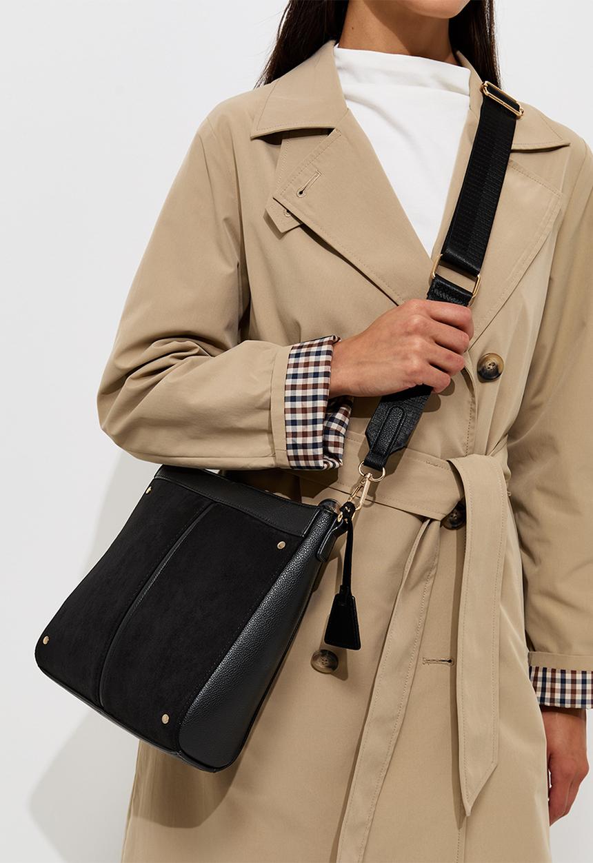 New Look - Mary Messenger Bag  - Black