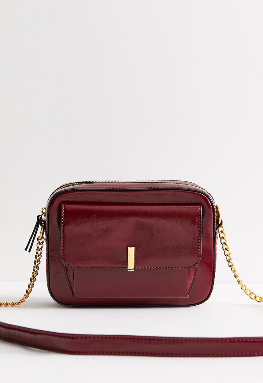 New Look - Brandi Hs Bar Pocket - Dark Burgundy