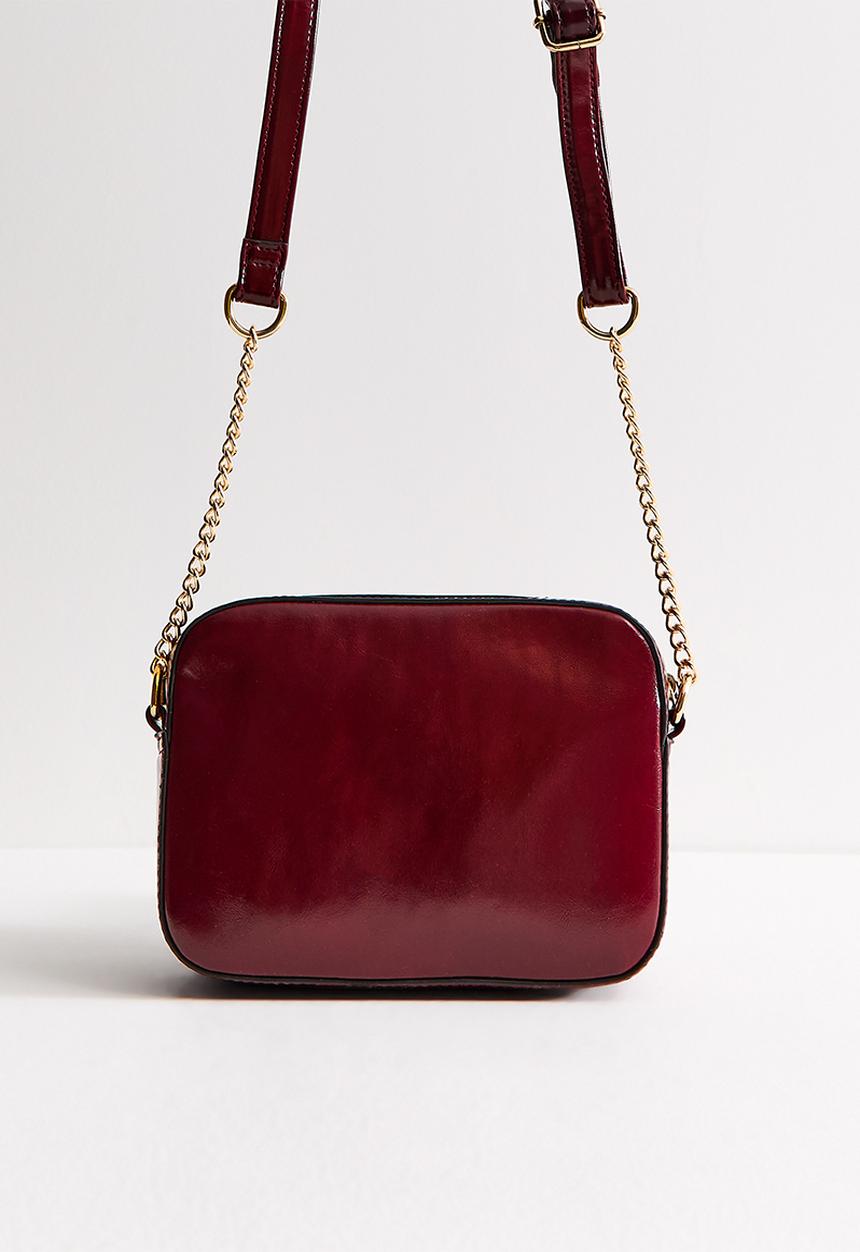 New Look - Brandi Hs Bar Pocket - Dark Burgundy