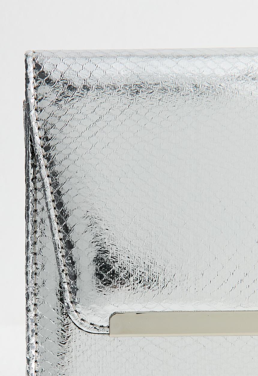 New Look - Effie Liz Bar Clutch - Silver