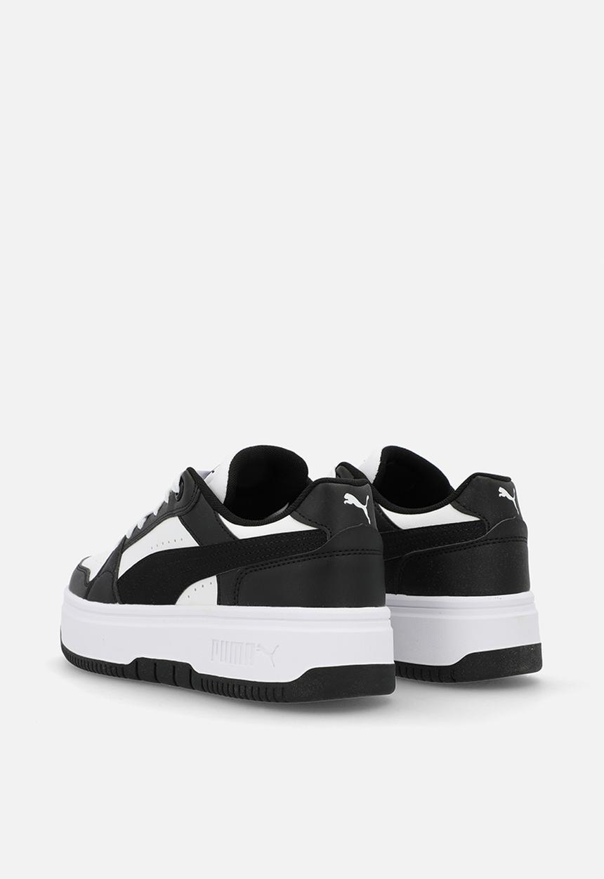PUMA - Rebound Femme Jr - Puma White-Puma Black