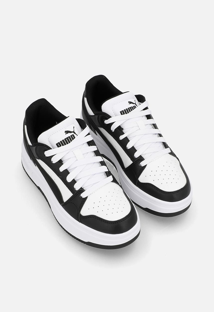 PUMA - Rebound Femme Jr - Puma White-Puma Black