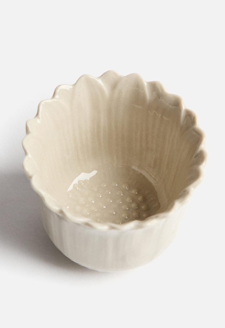H&M - Stoneware egg cup - light beige