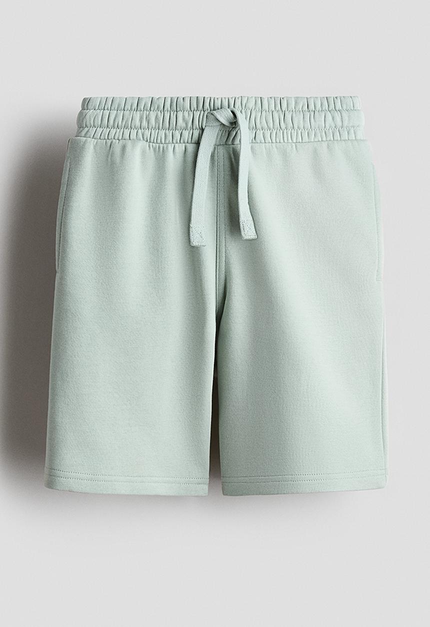 H&M - Sweatshirt shorts - light dusty green