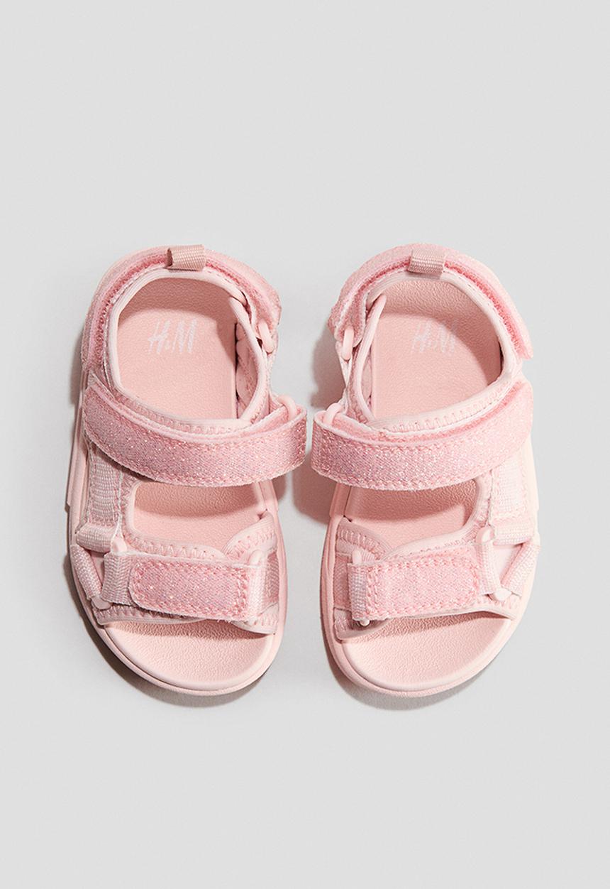 H&M - Scuba sandals - light pink