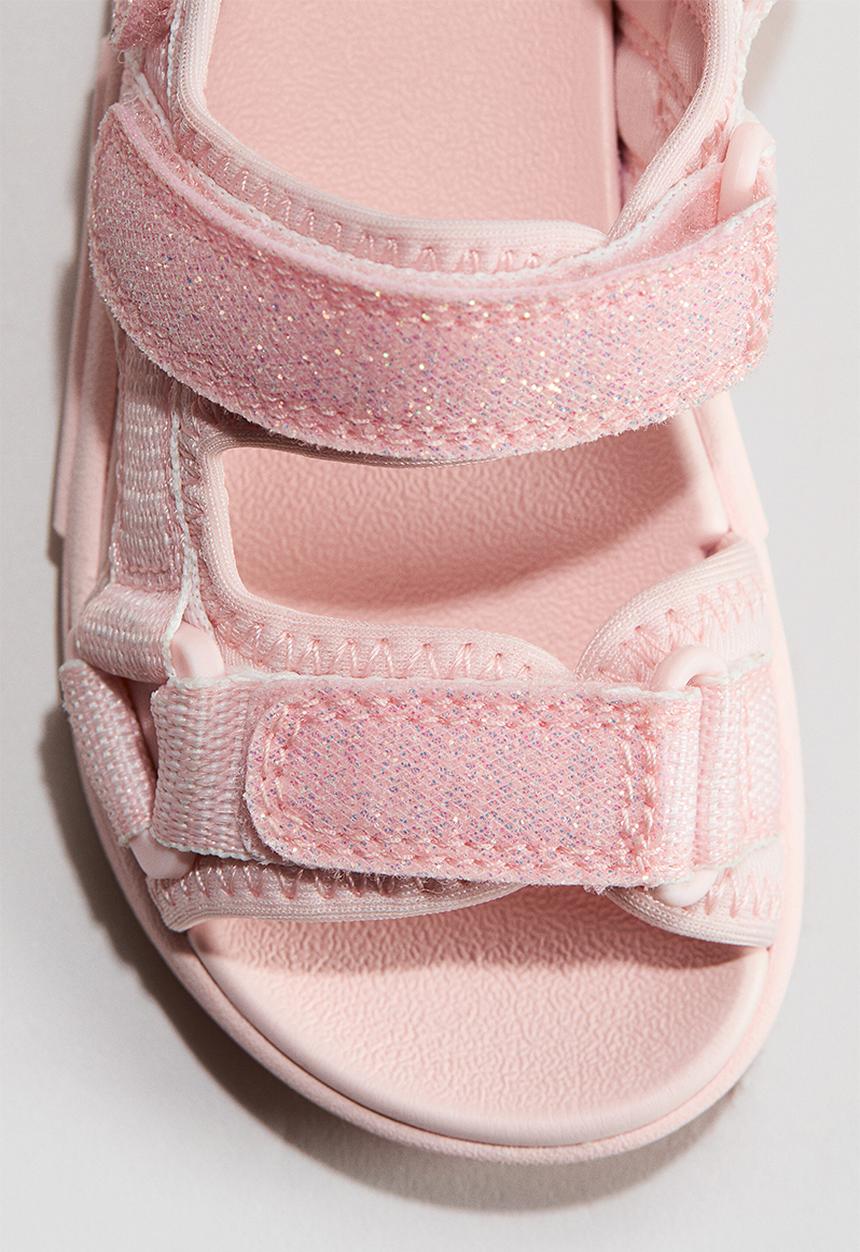 H&M - Scuba sandals - light pink