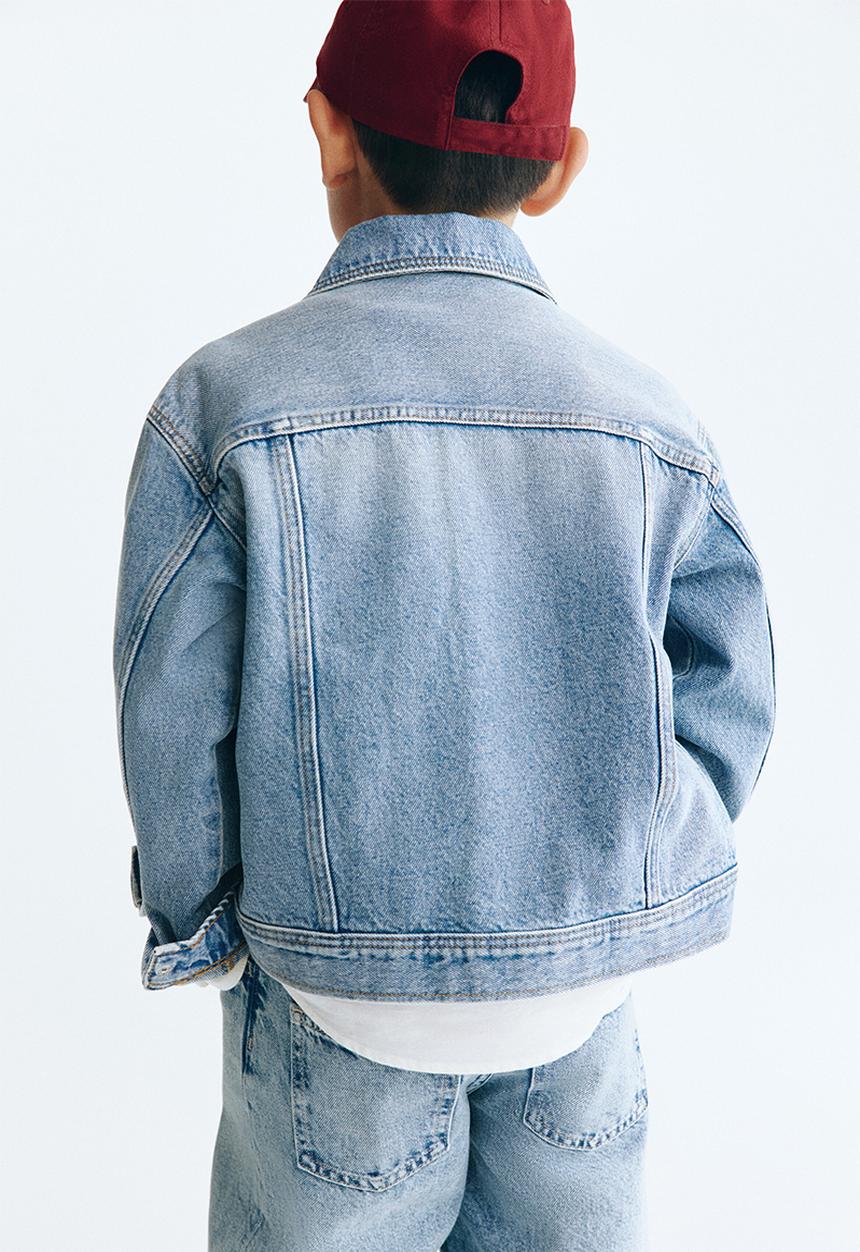 H&M - Denim jacket - light denim blue