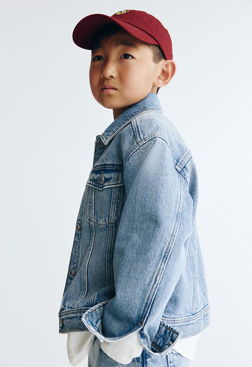 H&M - Denim jacket - light denim blue