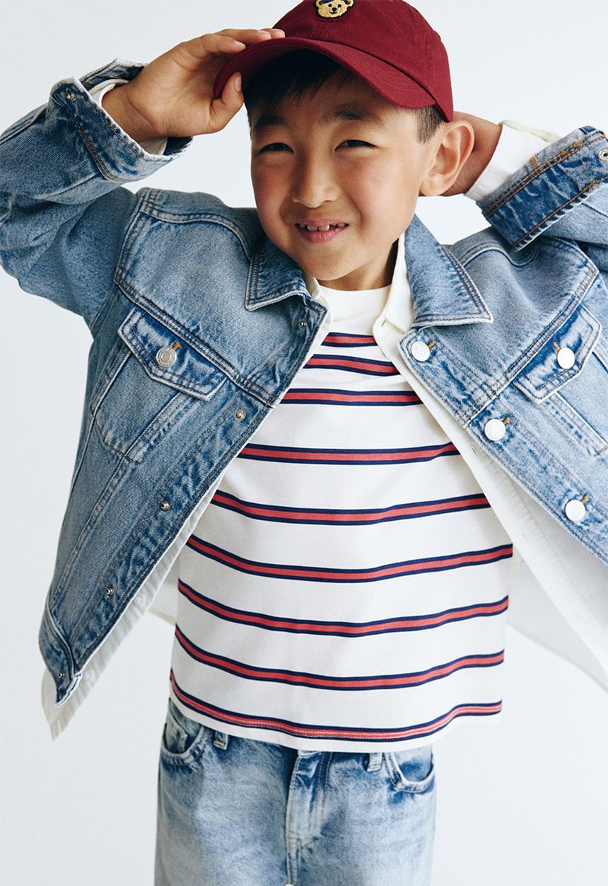 H&M - Denim jacket - light denim blue