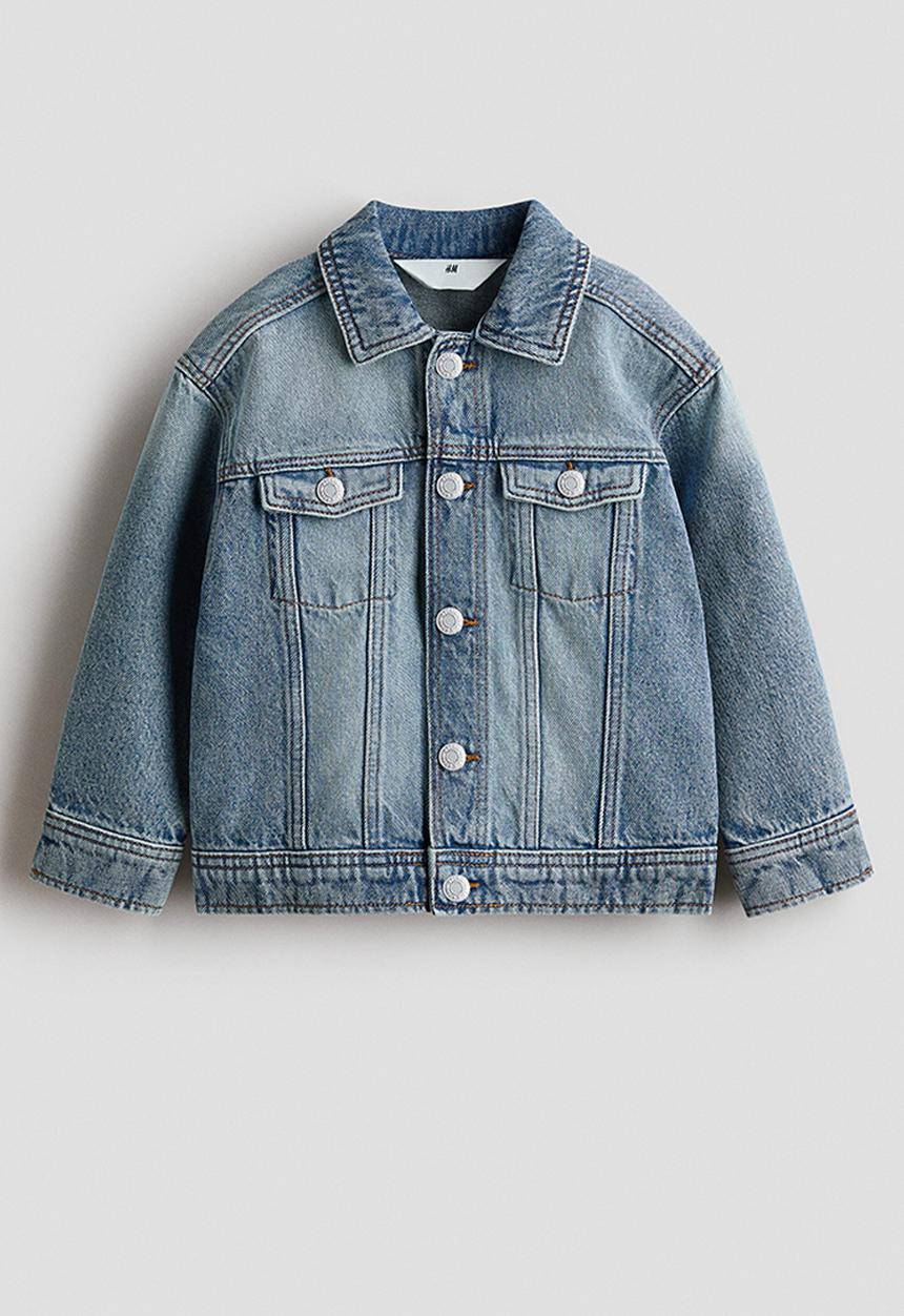 H&M - Denim jacket - light denim blue